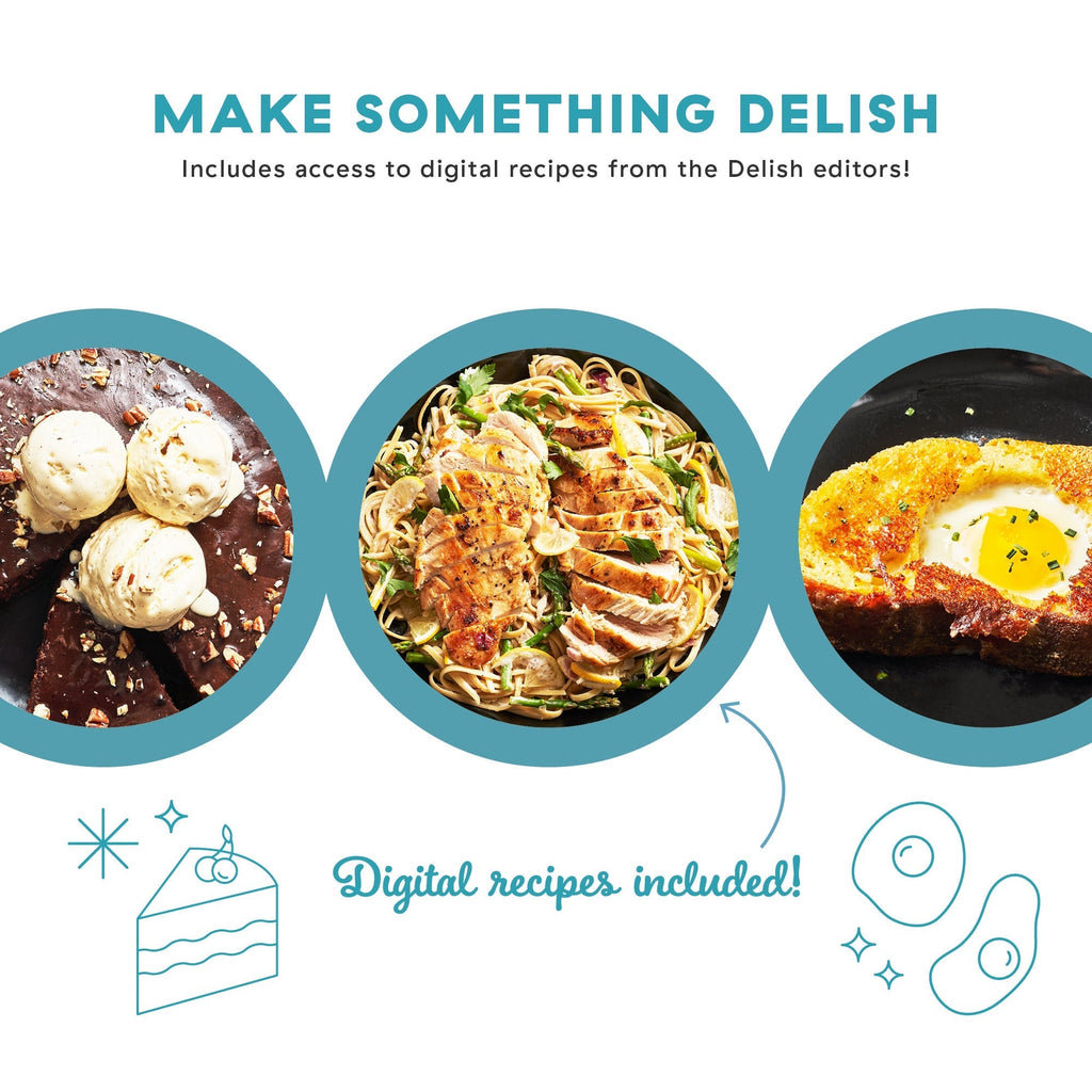 Delish by Dash 10" Lightweight Cast Iron Skillet